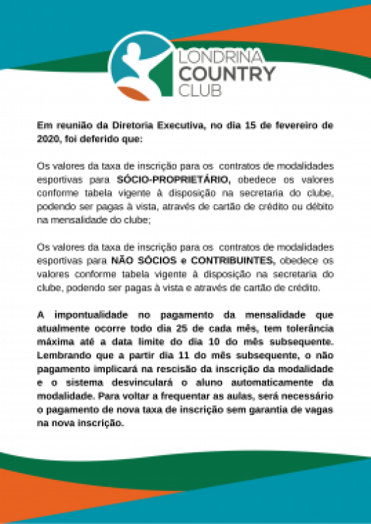 Em reunião da Diretoria Executiva, no dia 15 de fevereiro de 2020, foi deferido que_ Os valores da t